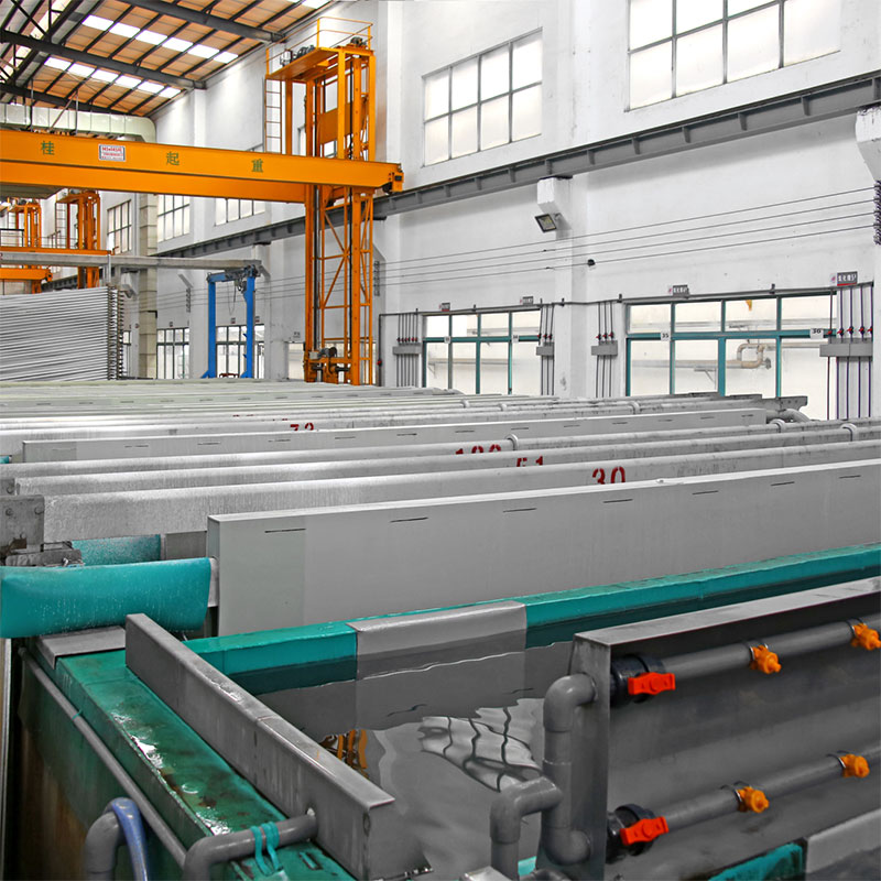 氧化、電泳生產(chǎn)線